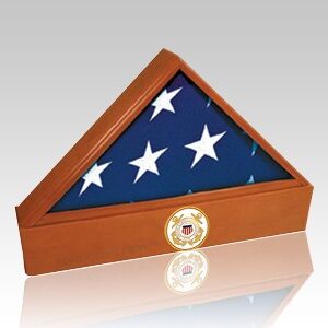 Wood Flag Cases offer a traditional and honorable remembrance